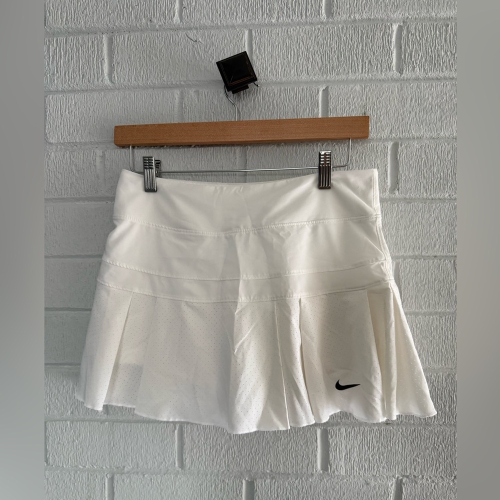 Nike White Dri-FIT Skirt